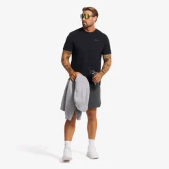 Performance Soft Mesh T-shirt Herren Black