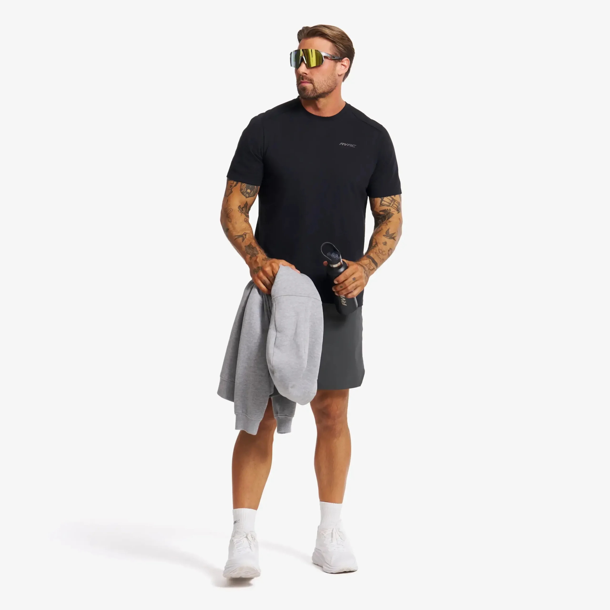 Performance Soft Mesh T-shirt Herren Black