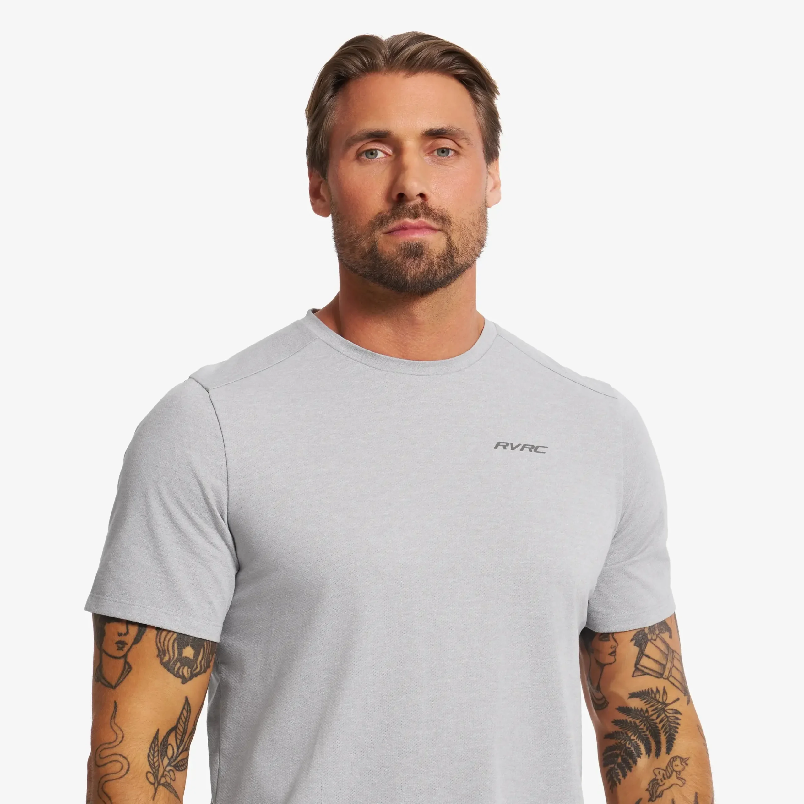Performance Soft Mesh T-shirt Herren Alloy Grey