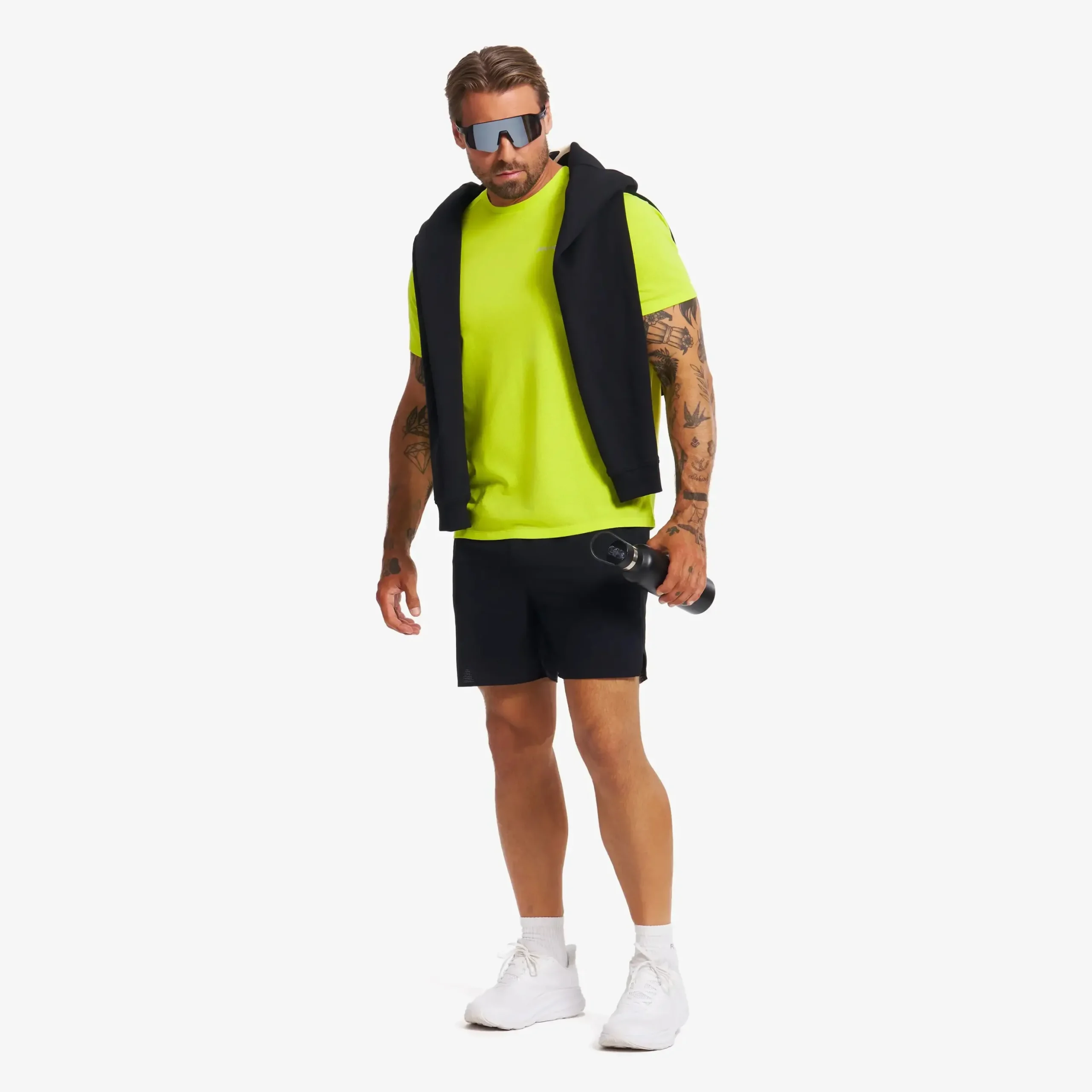 Performance Soft Mesh T-shirt Herren Evening Primrose