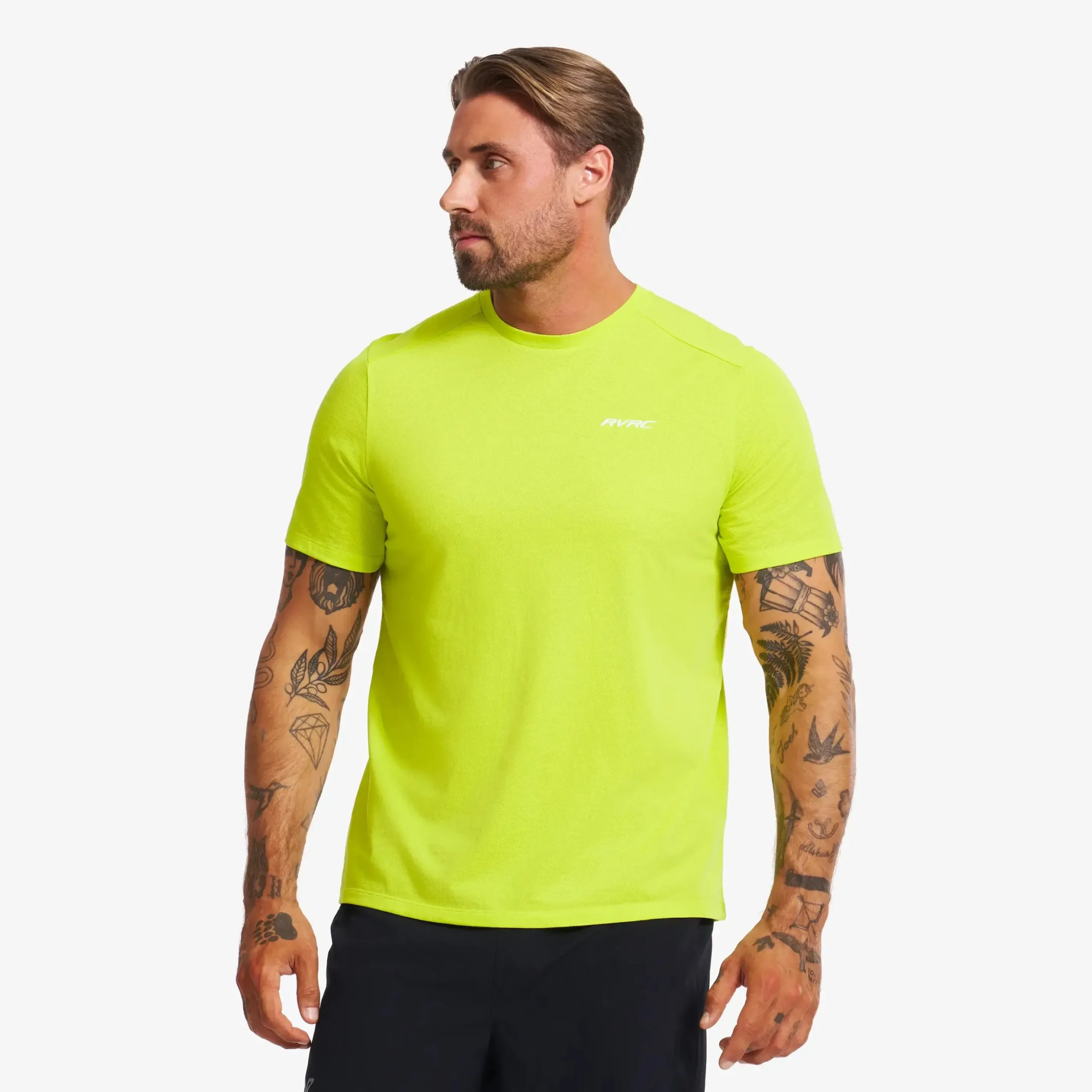 Performance Soft Mesh T-shirt Herren Evening Primrose