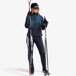 Perform Softshell Pants Damen Deep Navy