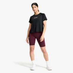 Power Active T-shirt Damen Black