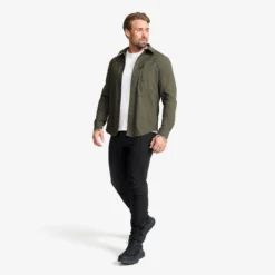 Preparation Stretch Shirt Herren Kambaba Green