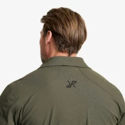 Preparation Stretch Shirt Herren Kambaba Green