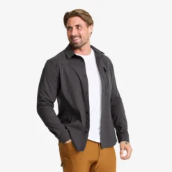 Preparation Stretch Shirt Herren Anthracite