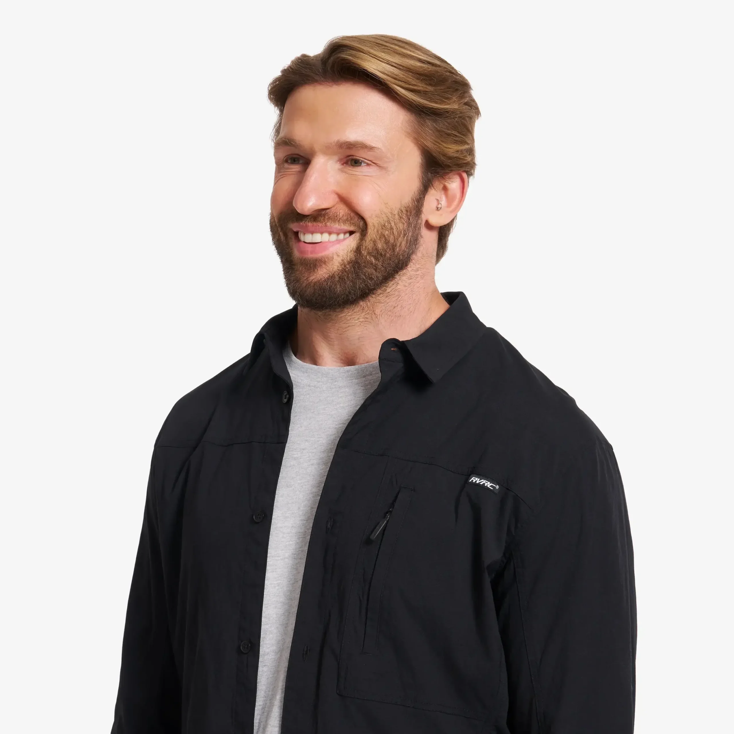 Preparation Stretch Shirt Herren Black
