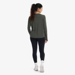 Progress Active Soft Long-sleeved T-shirt Damen Kambaba Green