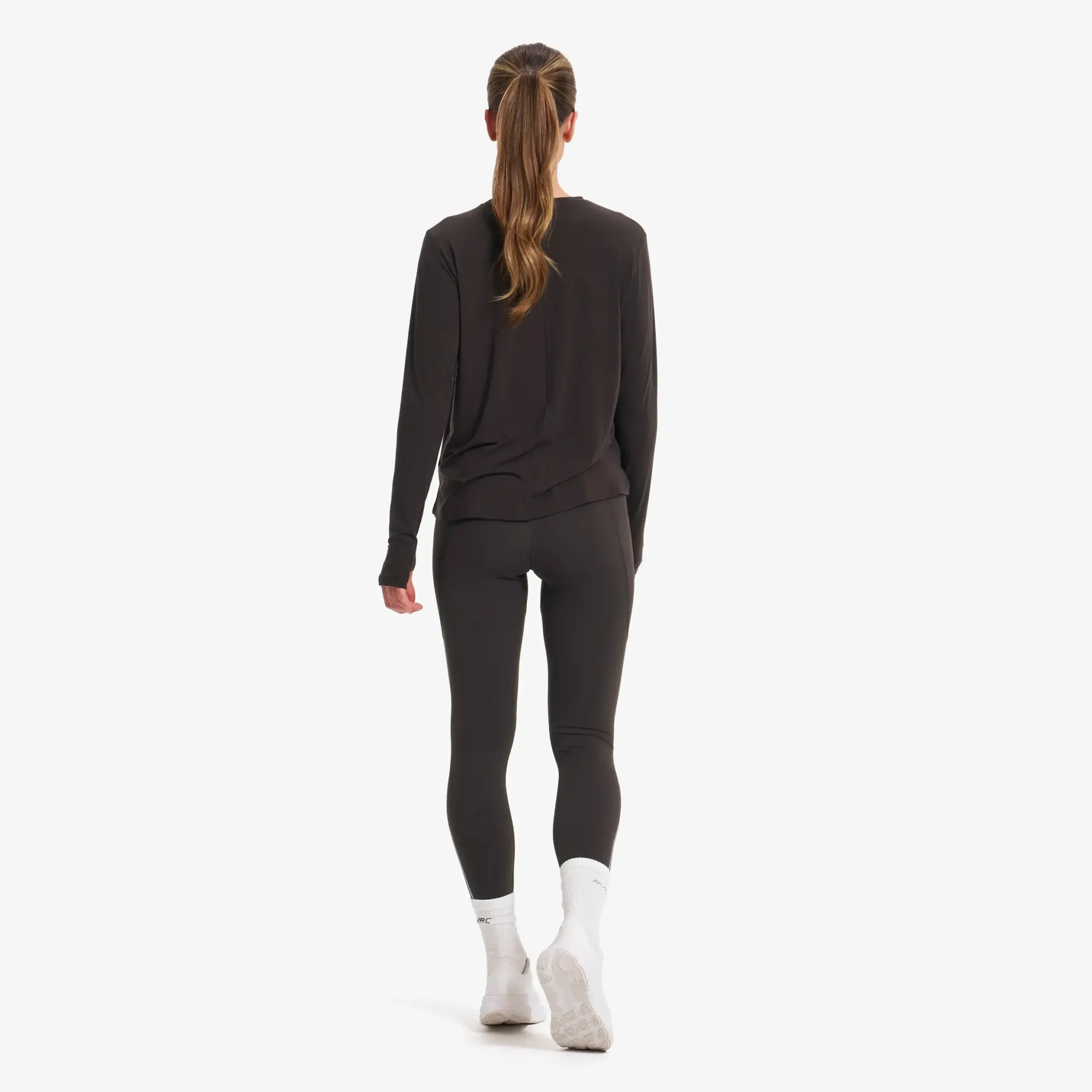 Progress Active Soft Long-sleeved T-shirt Damen Espresso