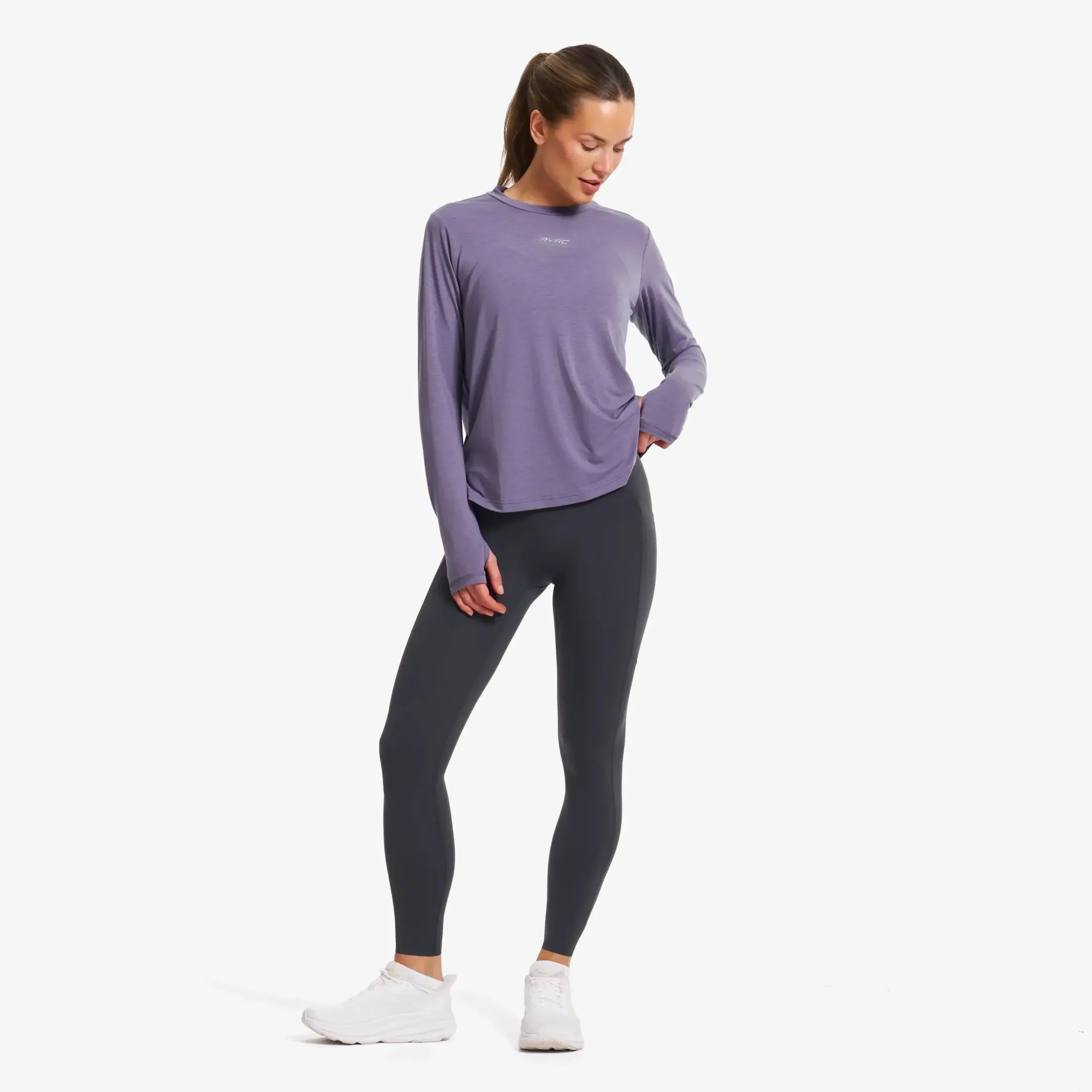 Progress Active Soft Long-sleeved T-shirt Damen Cadet