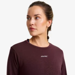 Progress Active Soft Long-sleeved T-shirt Damen Winetasting