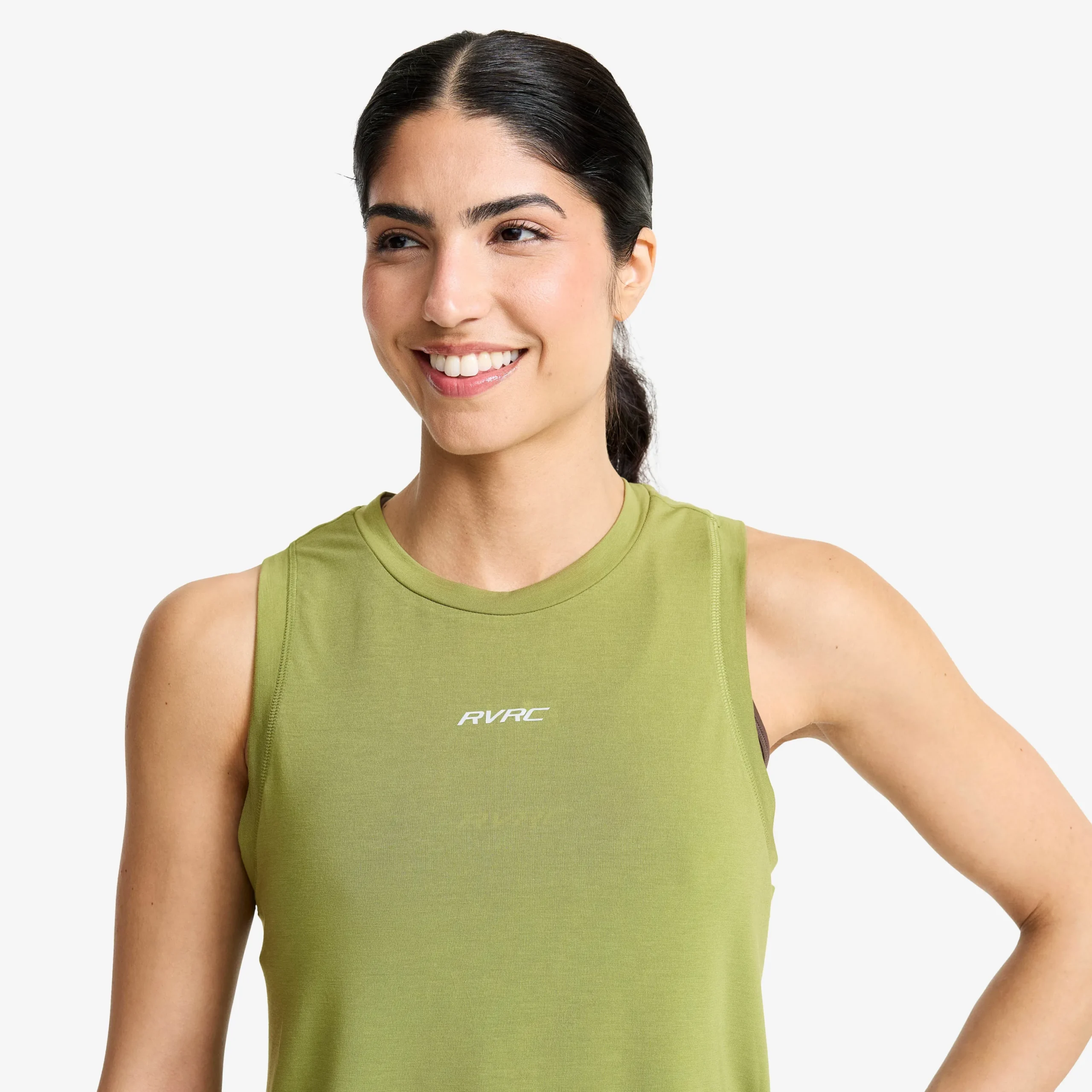 Progress Active Soft Tank Top Damen Calliste Green