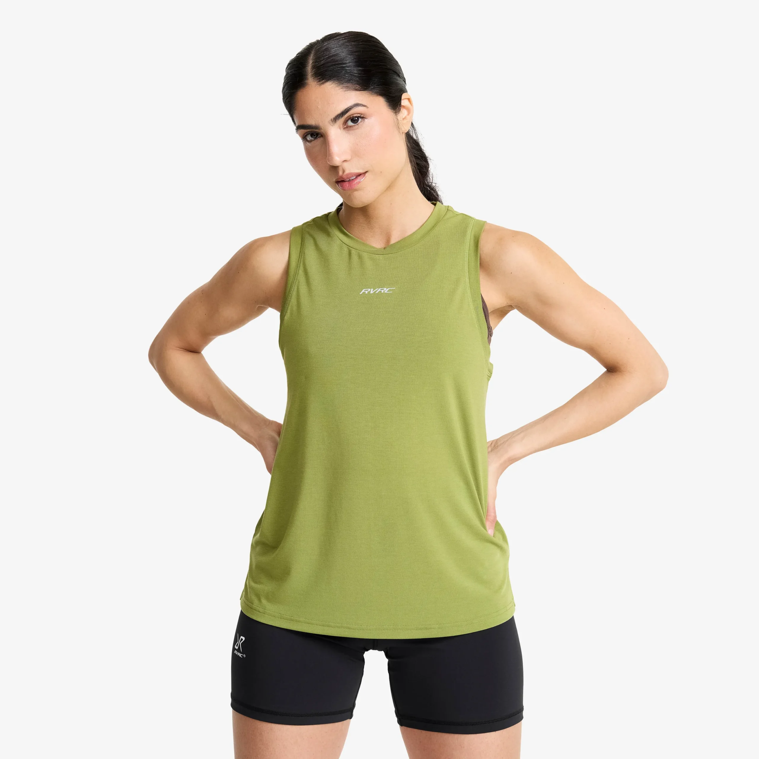 Progress Active Soft Tank Top Damen Calliste Green