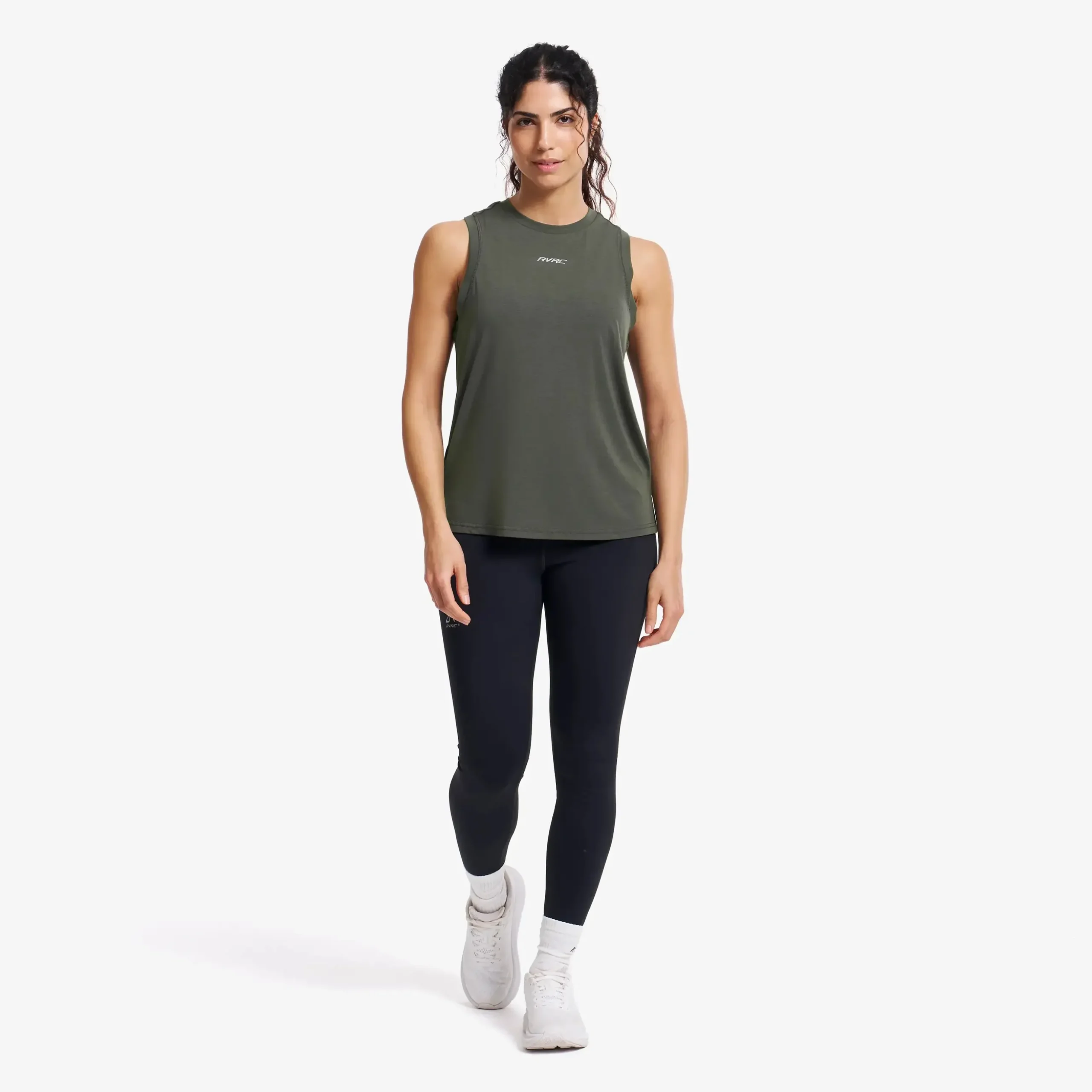 Progress Active Soft Tank Top Damen Kambaba Green