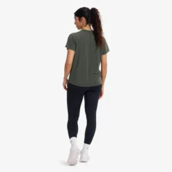 Progress Active Soft T-shirt Damen Kambaba Green