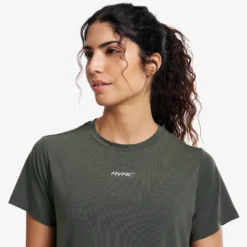 Progress Active Soft T-shirt Damen Kambaba Green