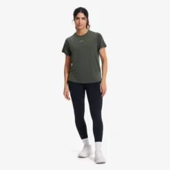 Progress Active Soft T-shirt Damen Kambaba Green