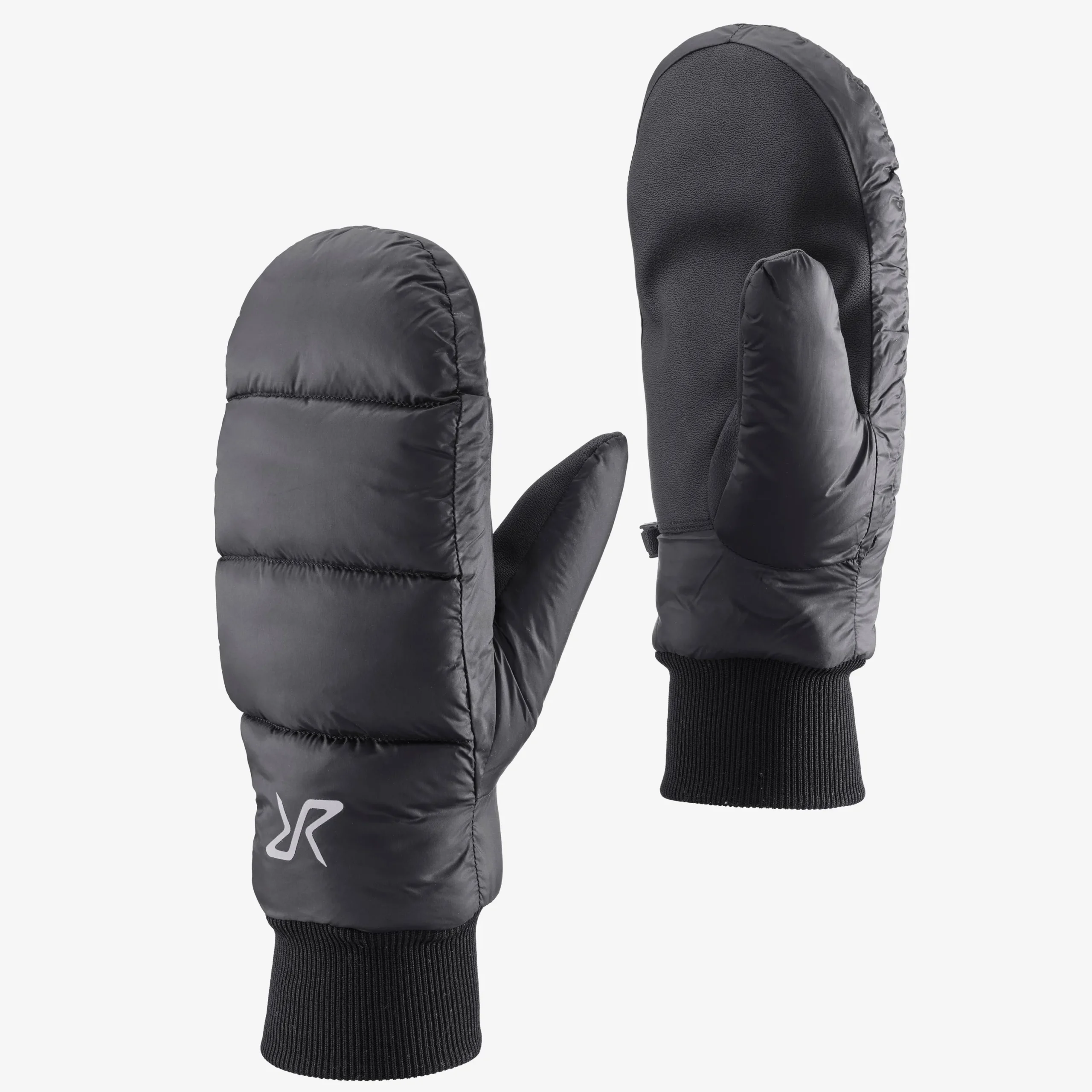 Puffer Mittens Black