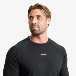 Pulse Running Long-sleeved T-shirt Herren Black