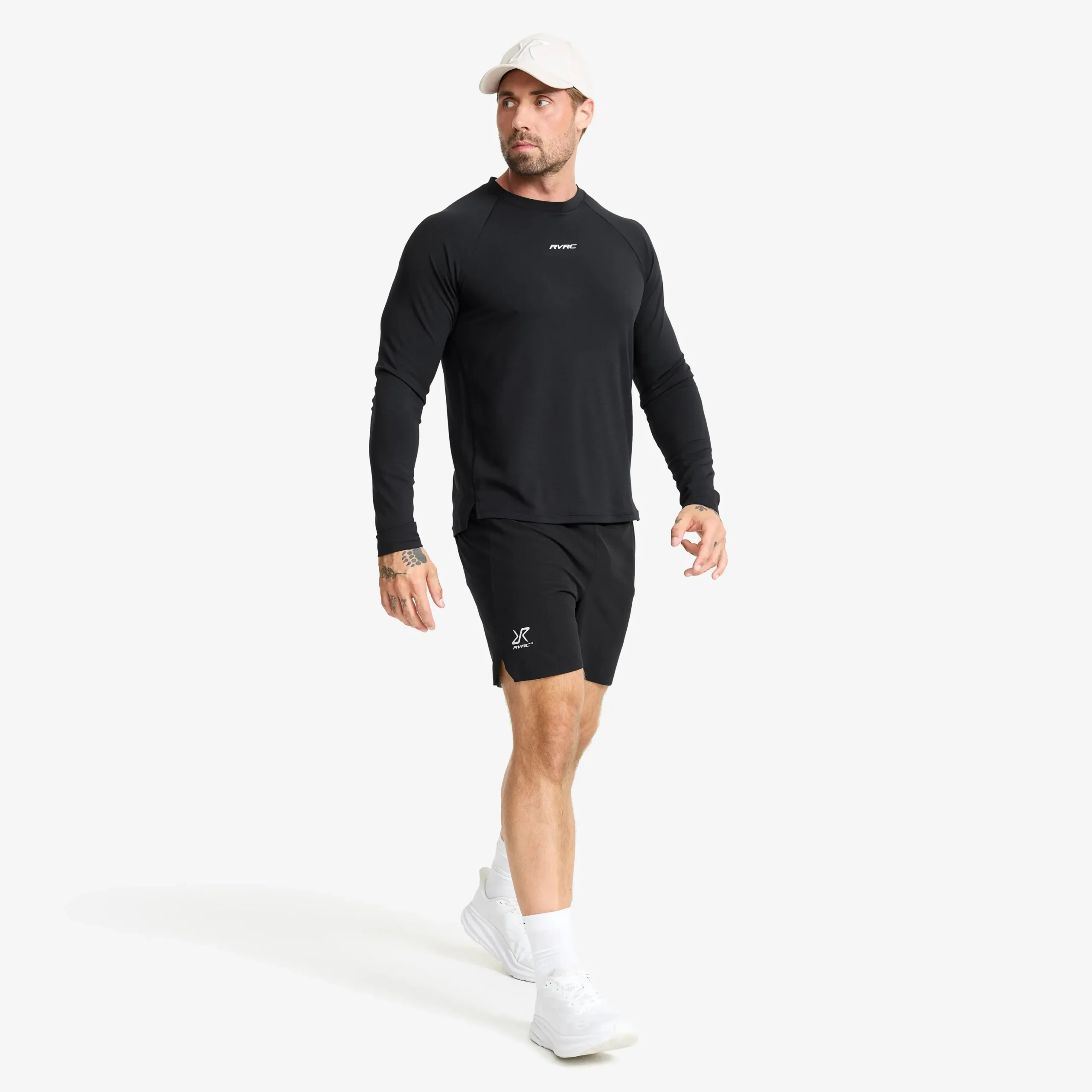 Pulse Running Long-sleeved T-shirt Herren Black