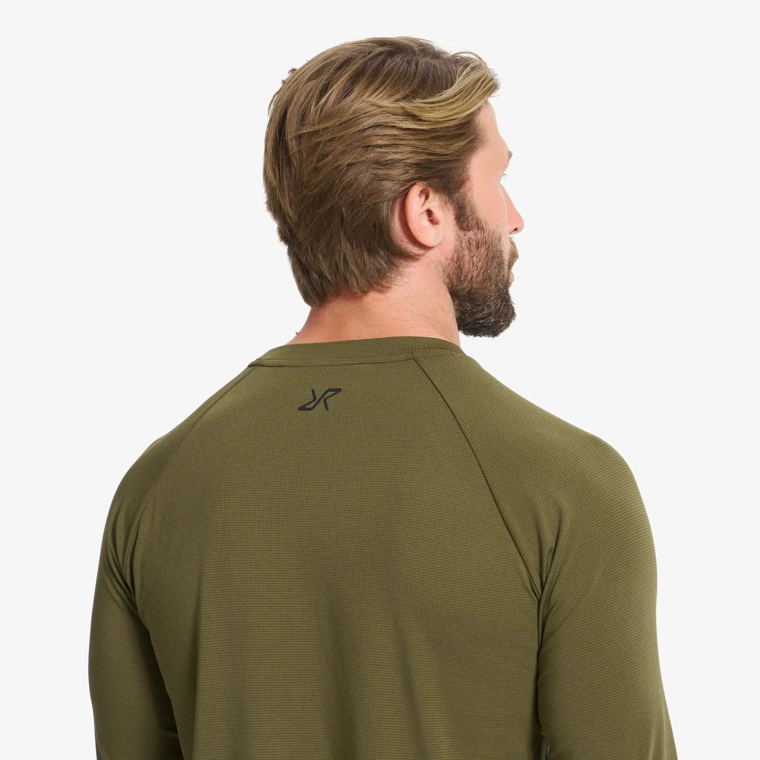 Pulse Running Long-sleeved T-shirt Herren Dark Olive