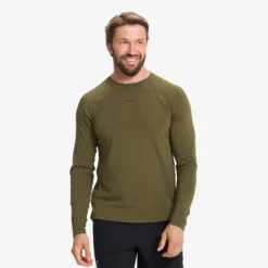 Pulse Running Long-sleeved T-shirt Herren Dark Olive