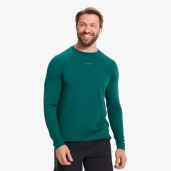 Pulse Running Long-sleeved T-shirt Herren Deep Teal