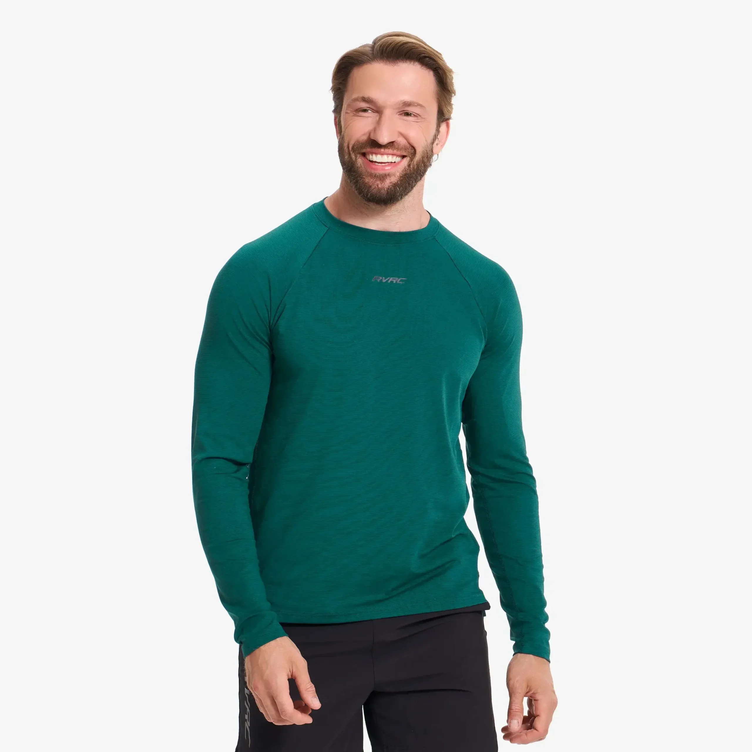 Pulse Running Long-sleeved T-shirt Herren Deep Teal