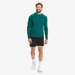 Pulse Running Long-sleeved T-shirt Herren Deep Teal