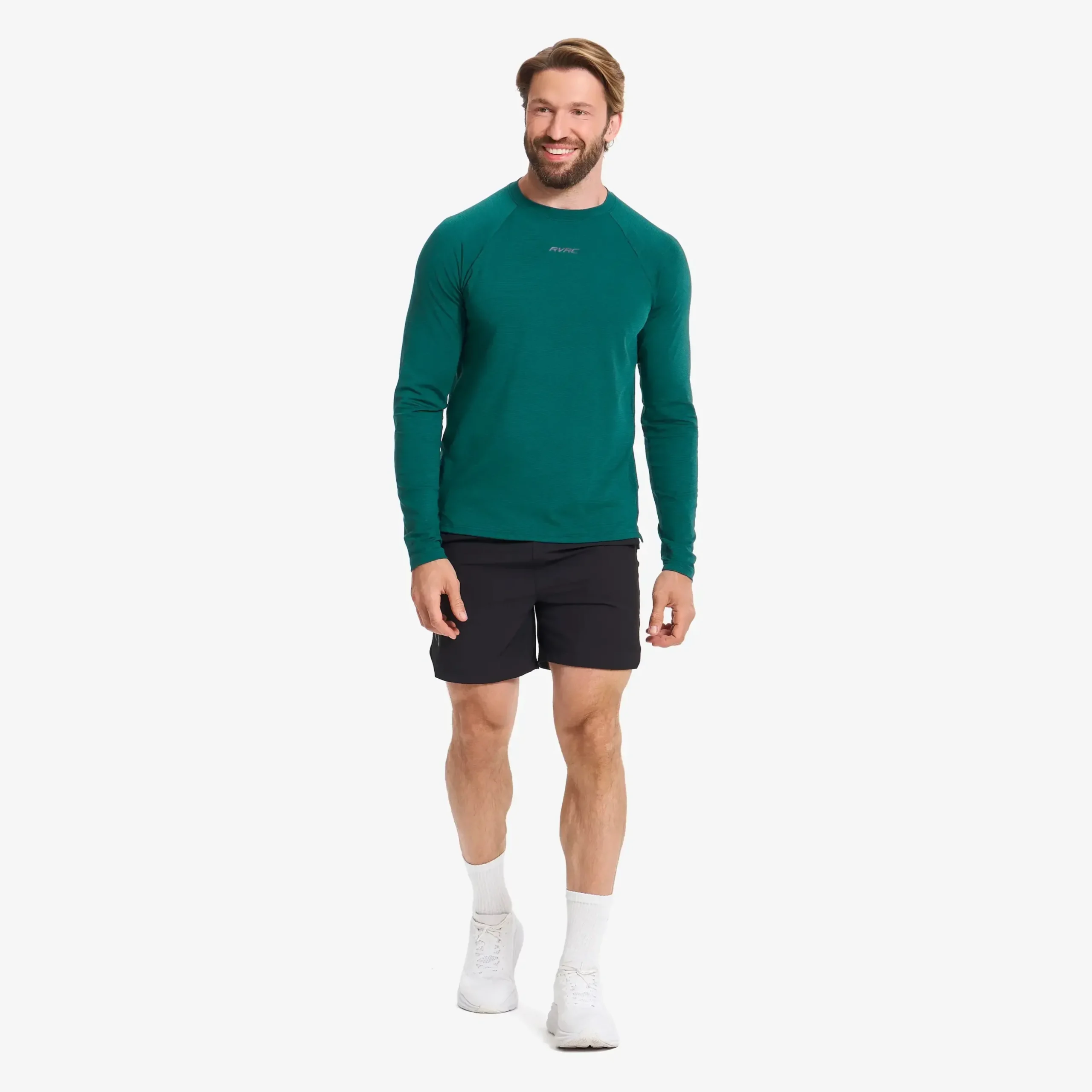 Pulse Running Long-sleeved T-shirt Herren Deep Teal