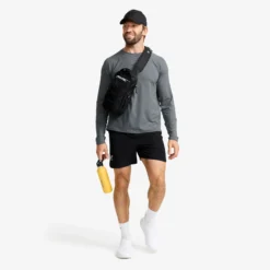 Pulse Running Long-sleeved T-shirt Herren Turbulence Blue