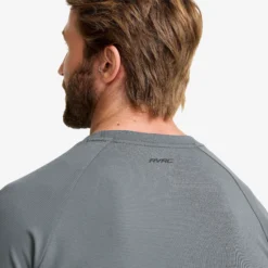 Pulse Running Long-sleeved T-shirt Herren Turbulence Blue