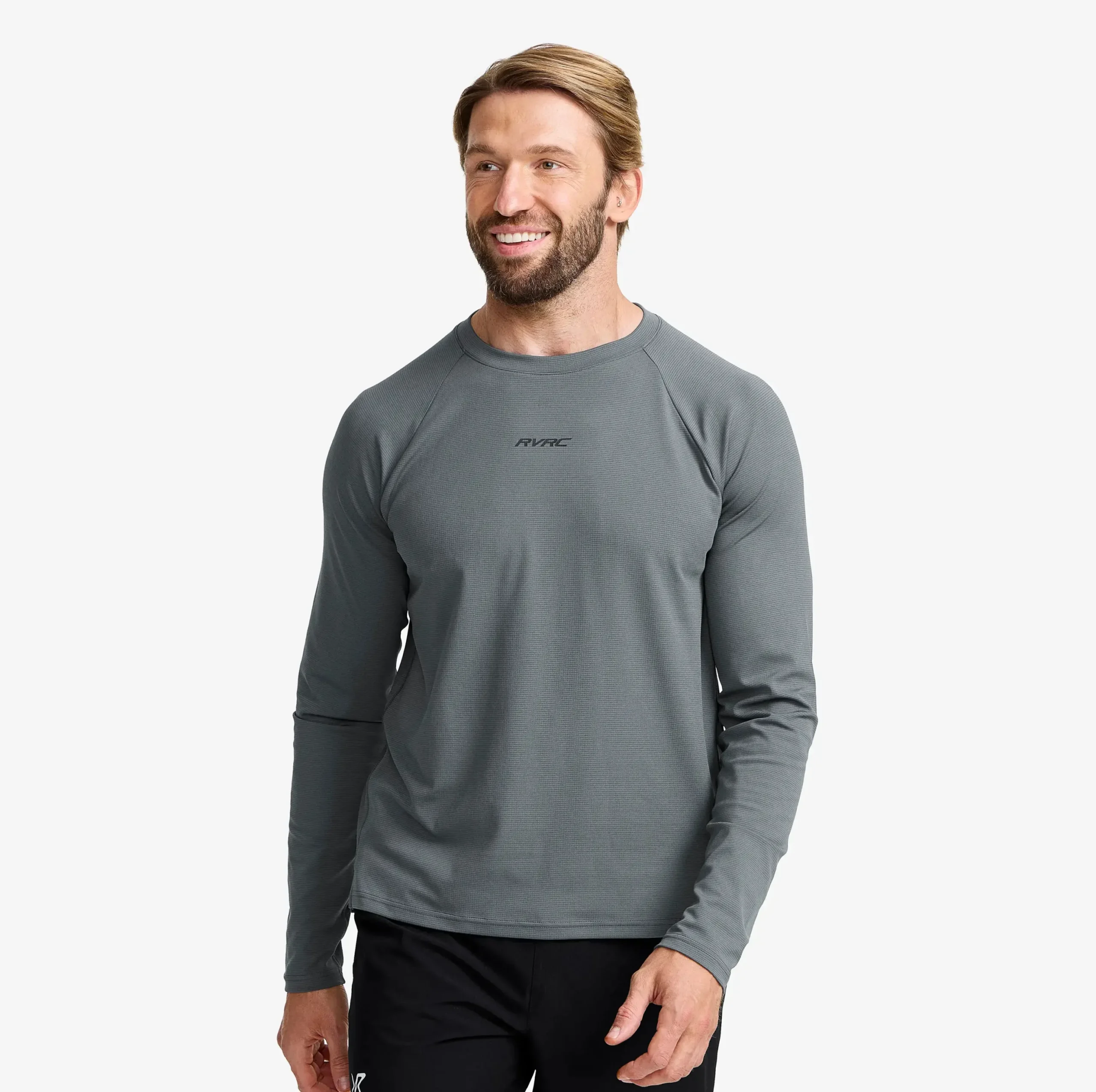 Pulse Running Long-sleeved T-shirt Herren Turbulence Blue