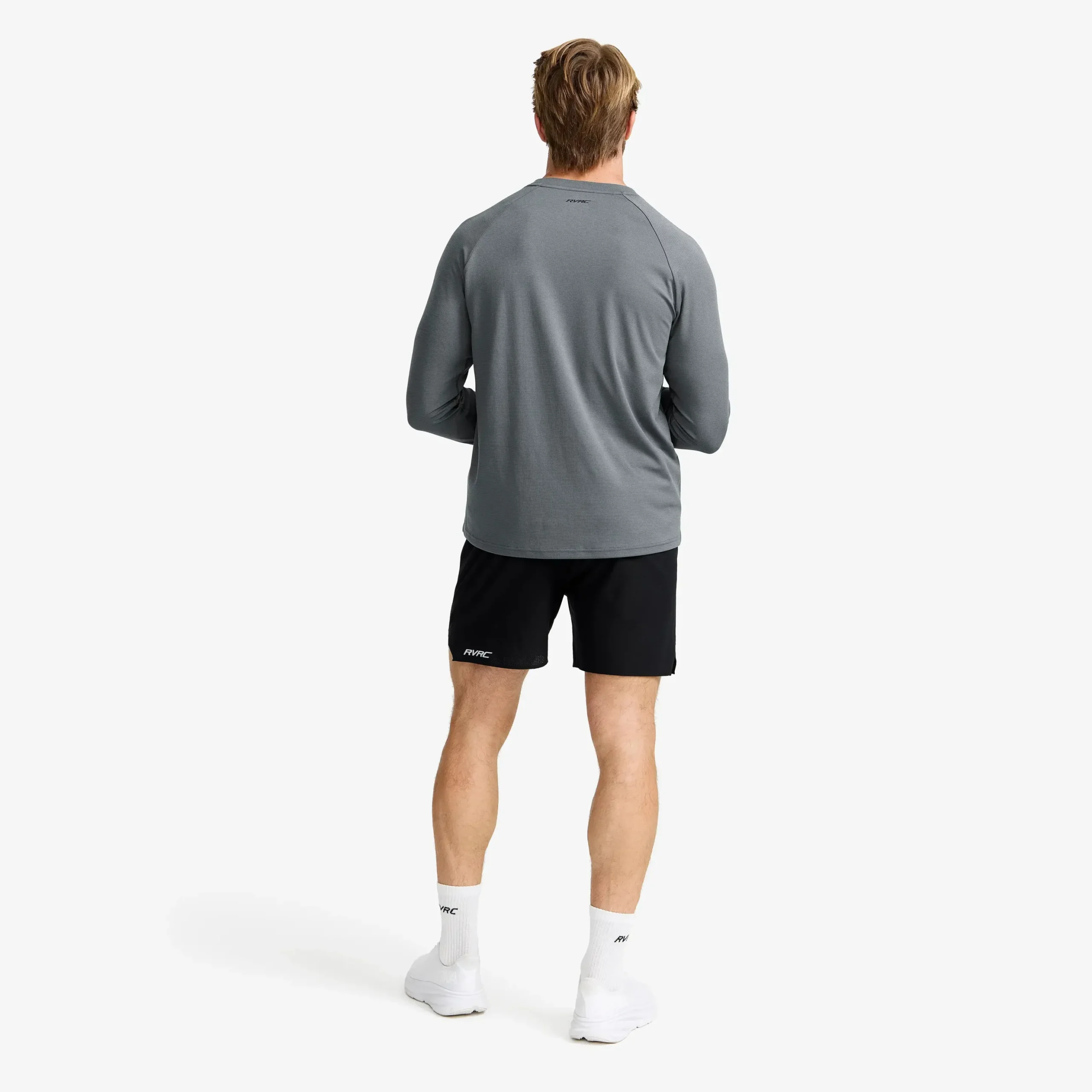 Pulse Running Long-sleeved T-shirt Herren Turbulence Blue