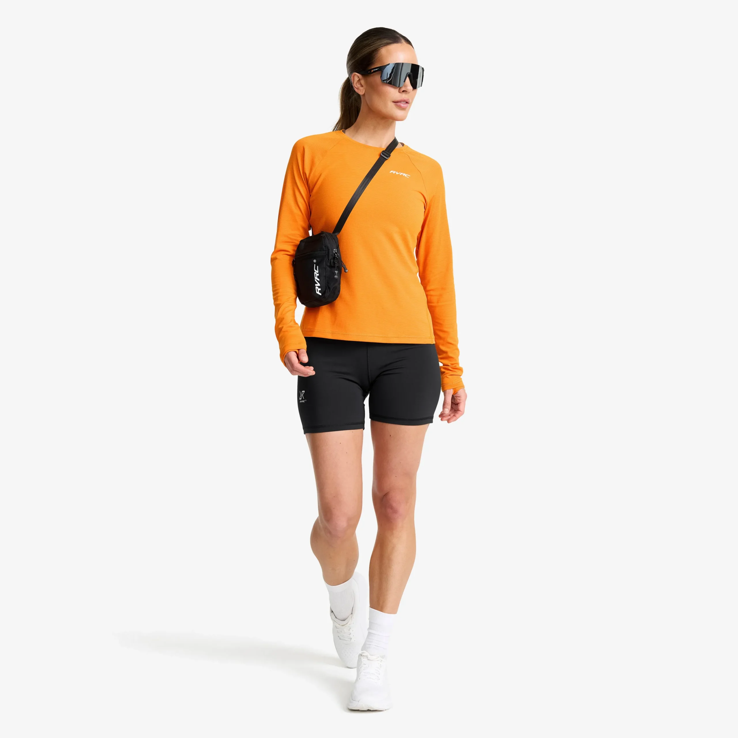 Pulse Running Long-Sleeved T-Shirt Damen Desert Sun