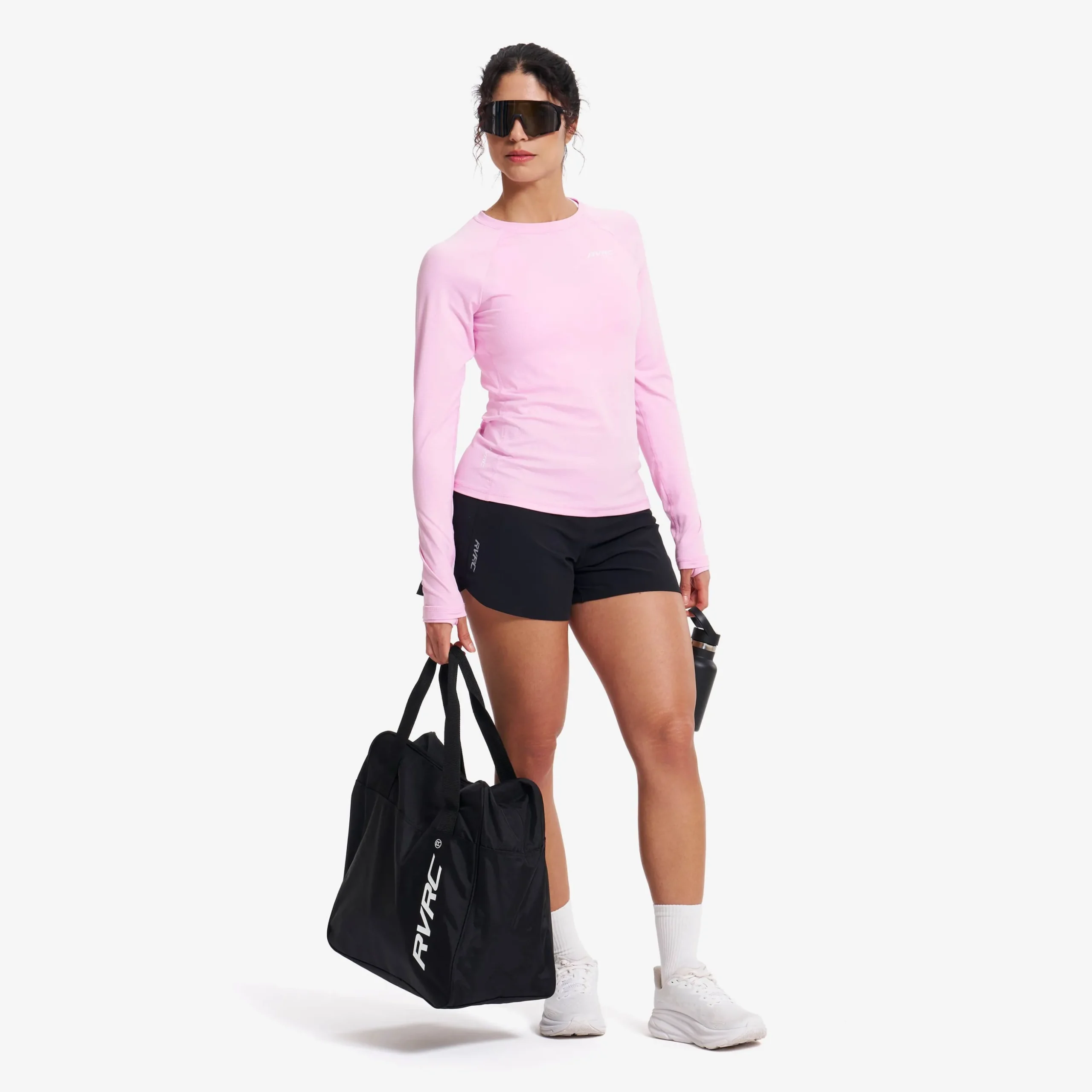 Pulse Running Long-Sleeved T-Shirt Damen Bright Pink