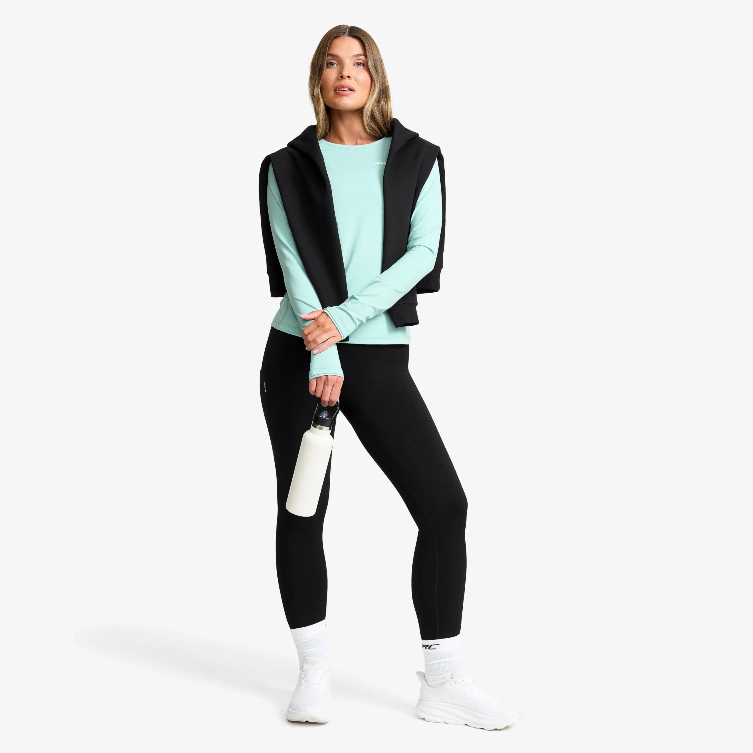 Pulse Running Long-Sleeved T-Shirt Damen Gray Mist