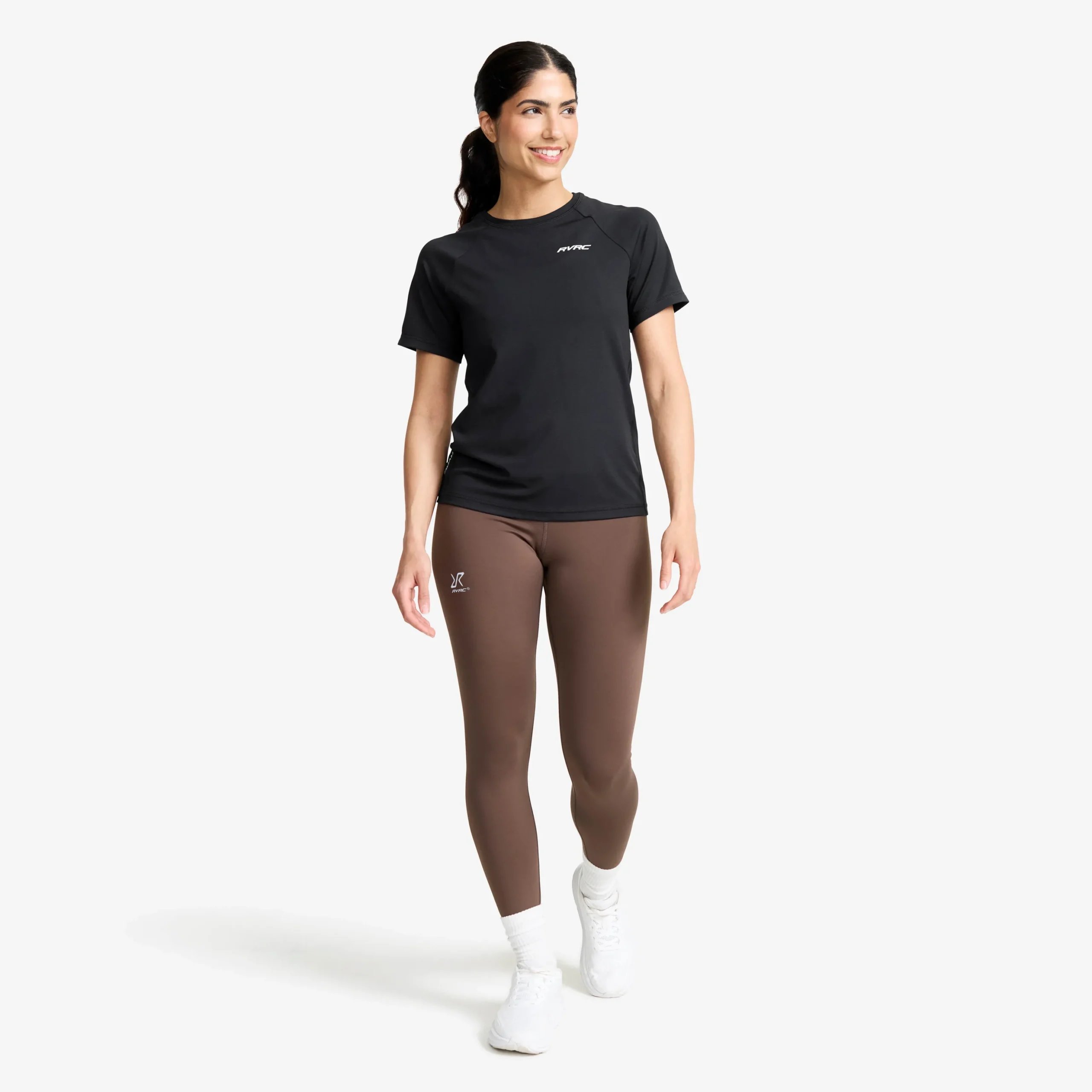Pulse Running T-shirt Damen Black