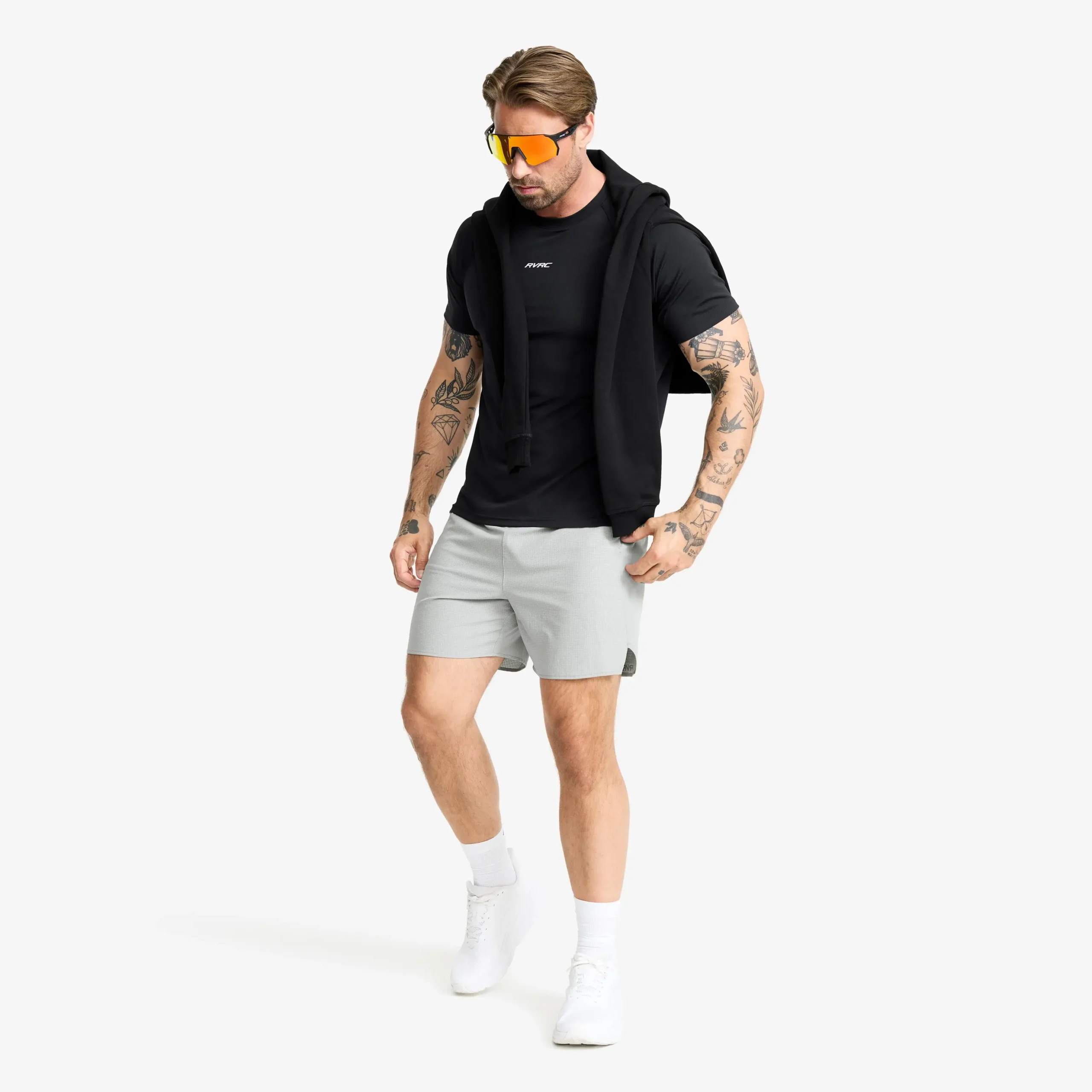 Pulse Running T-shirt Herren Black
