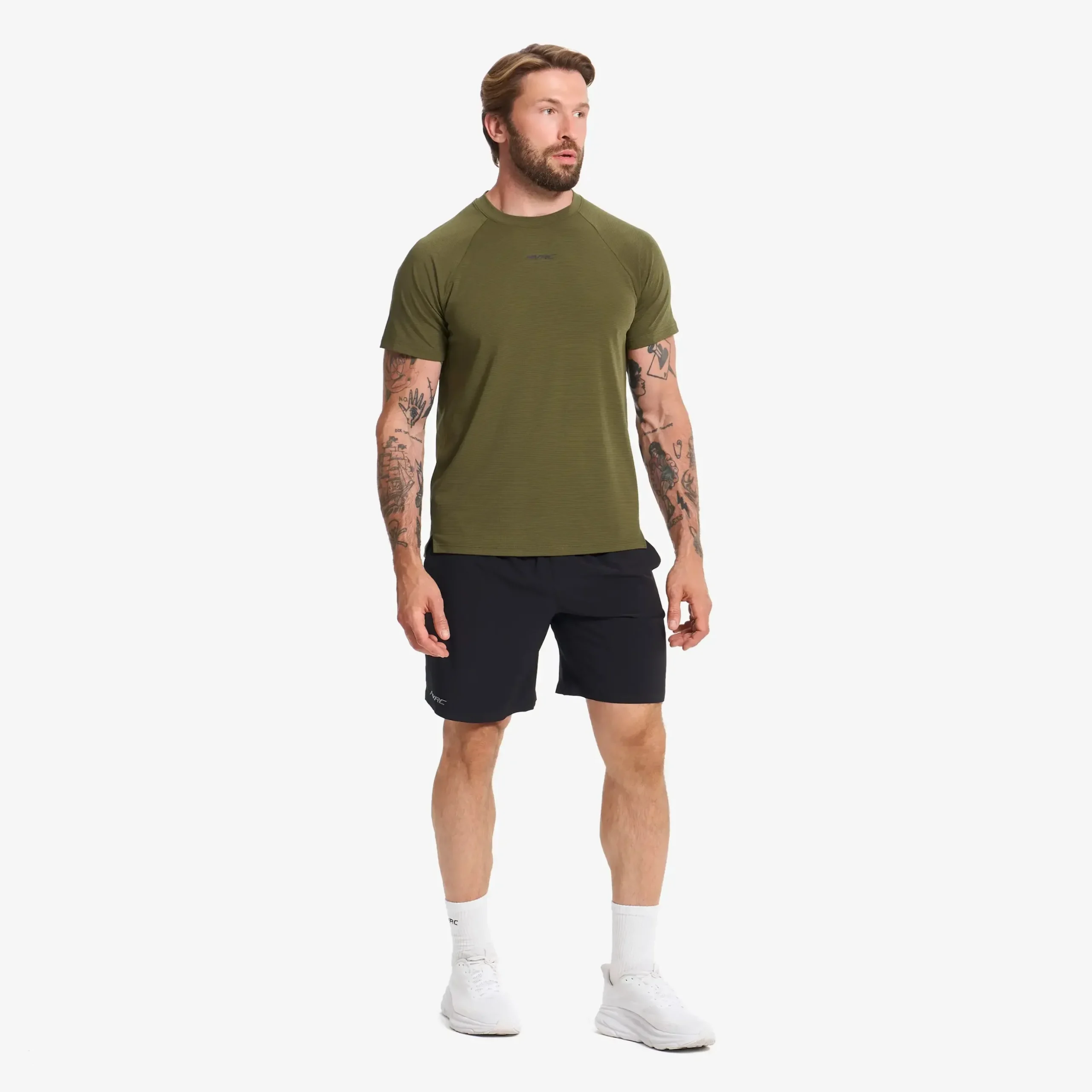 Pulse Running T-shirt Herren Dark Olive