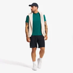 Pulse Running T-shirt Herren Deep Teal