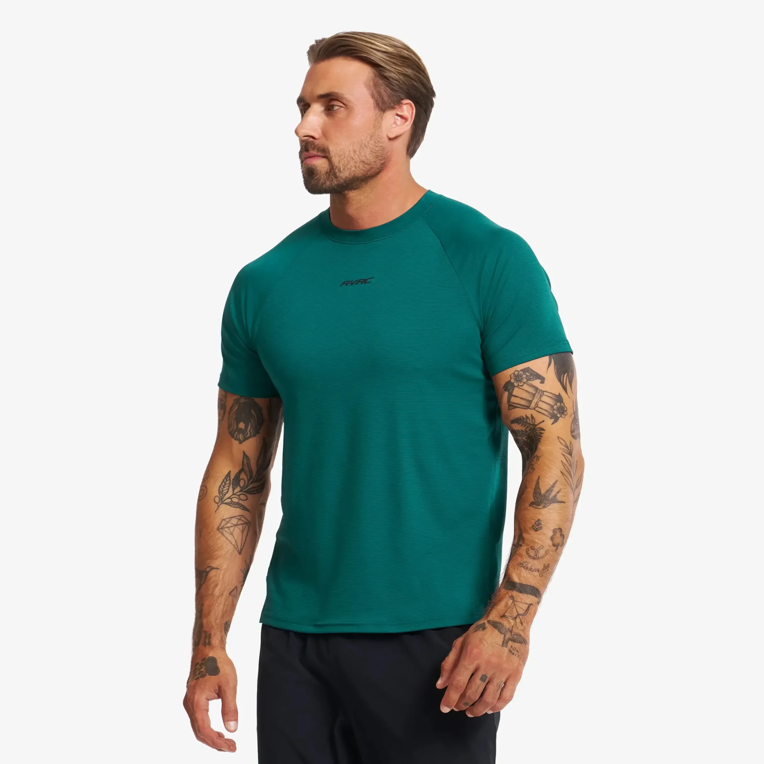 Pulse Running T-shirt Herren Deep Teal