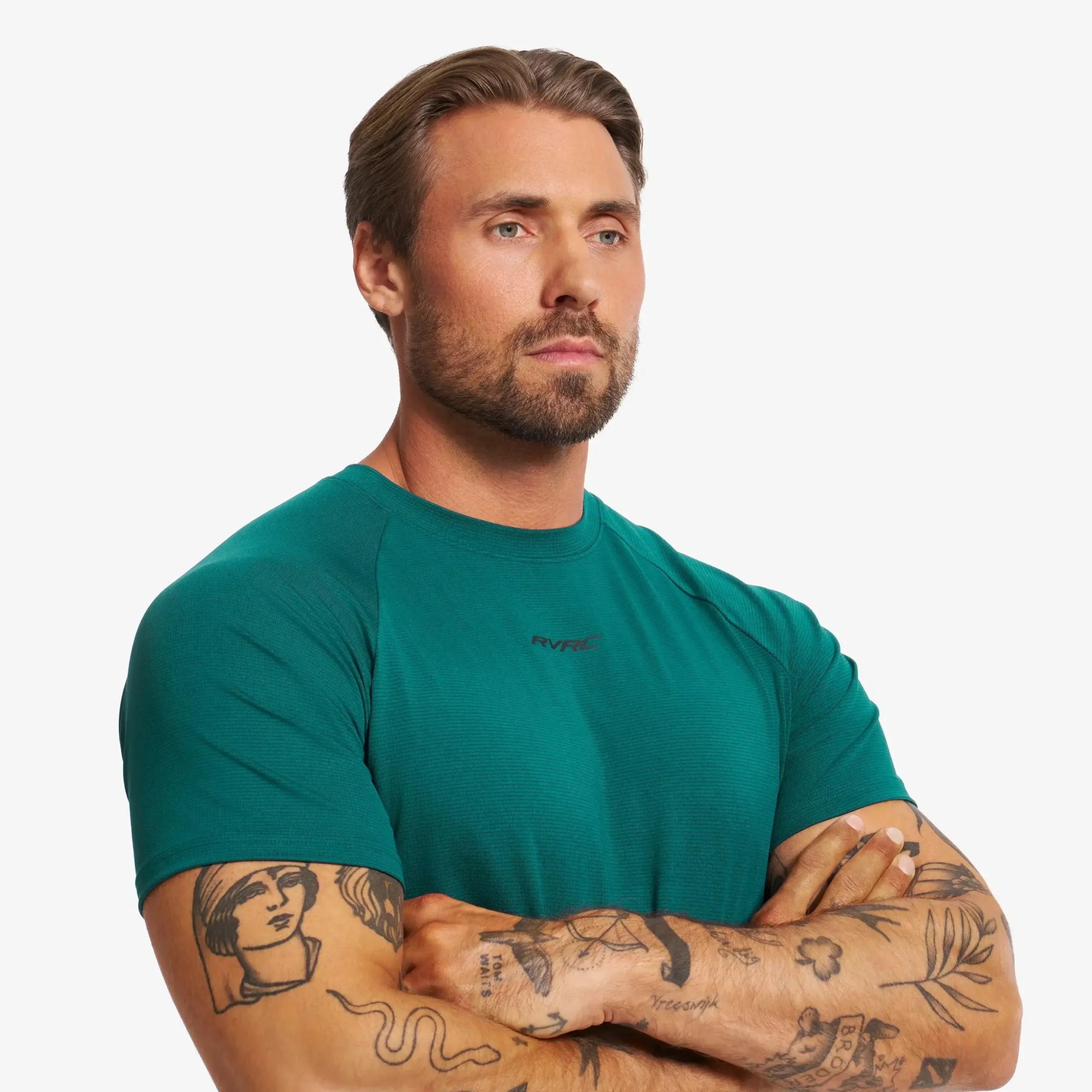 Pulse Running T-shirt Herren Deep Teal