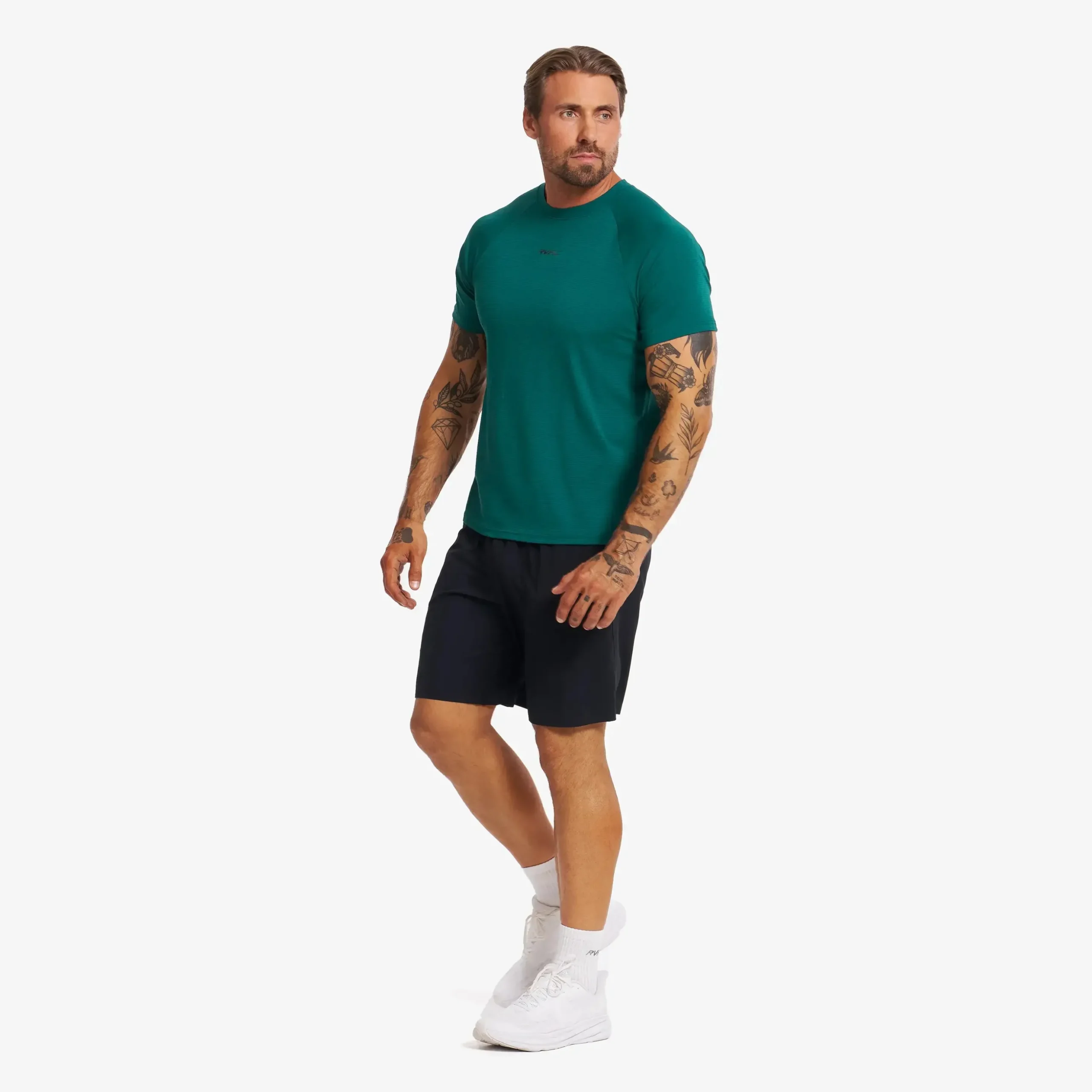 Pulse Running T-shirt Herren Deep Teal