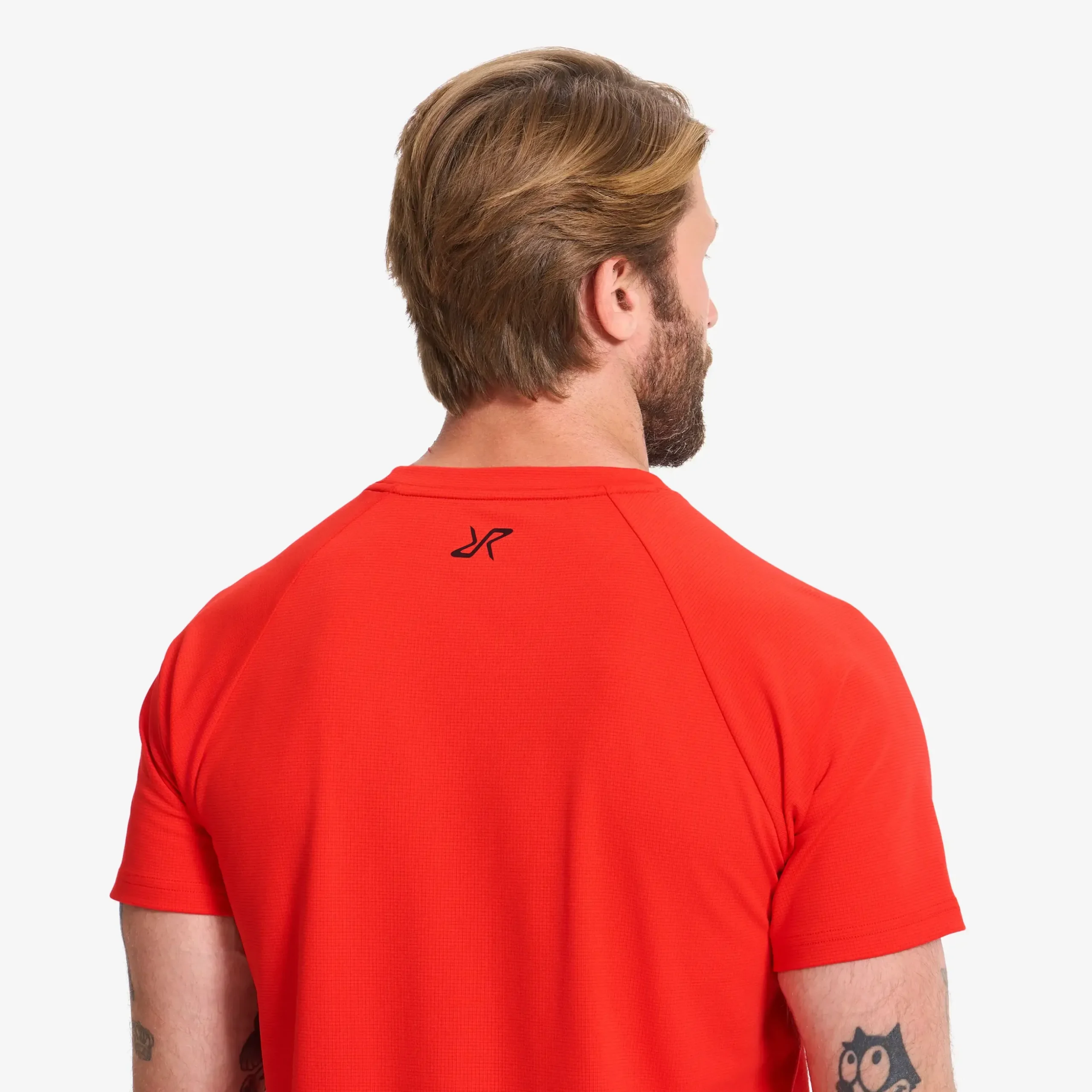 Pulse Running T-shirt Herren Fiery Red