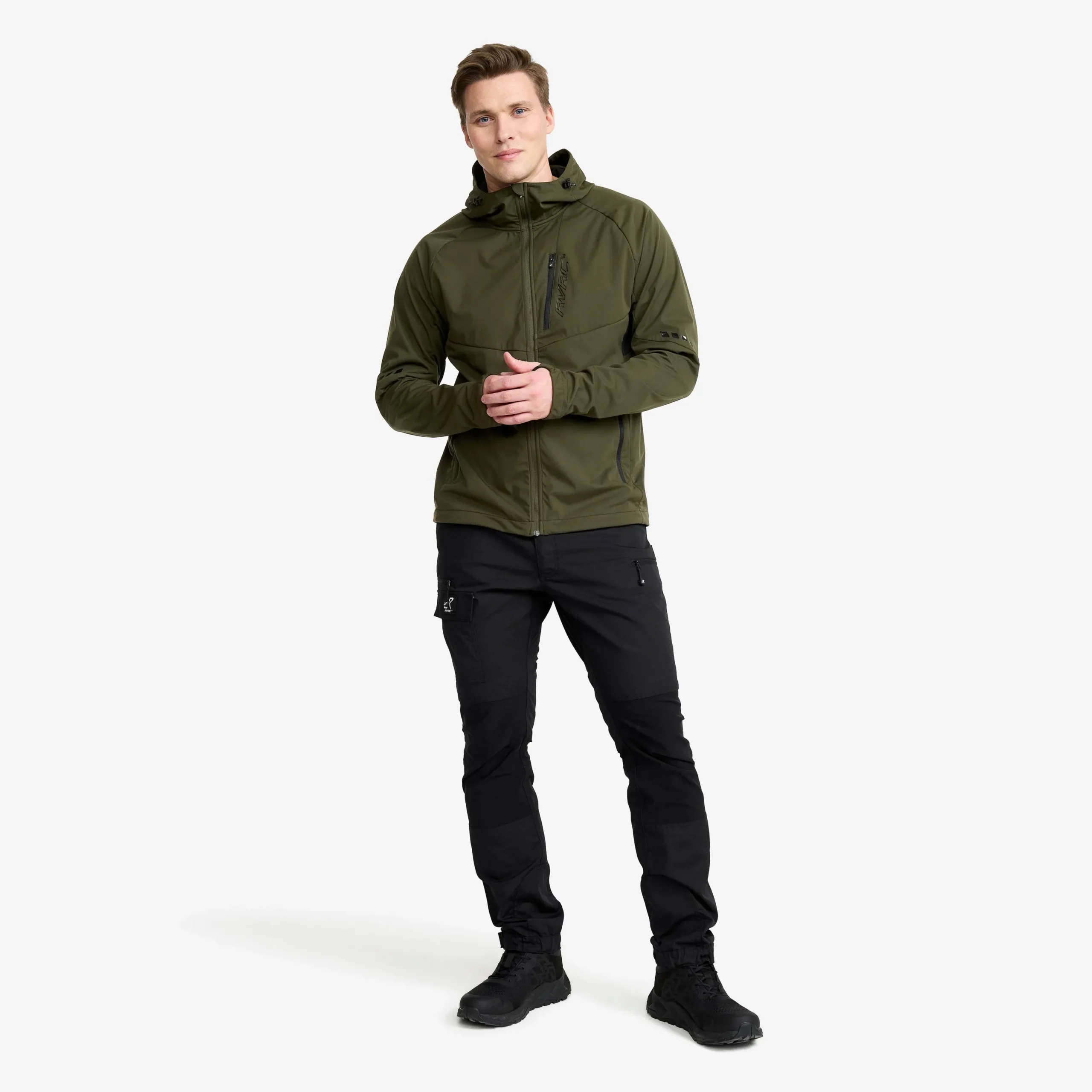Pure Softshell Jacket Herren Forest Night