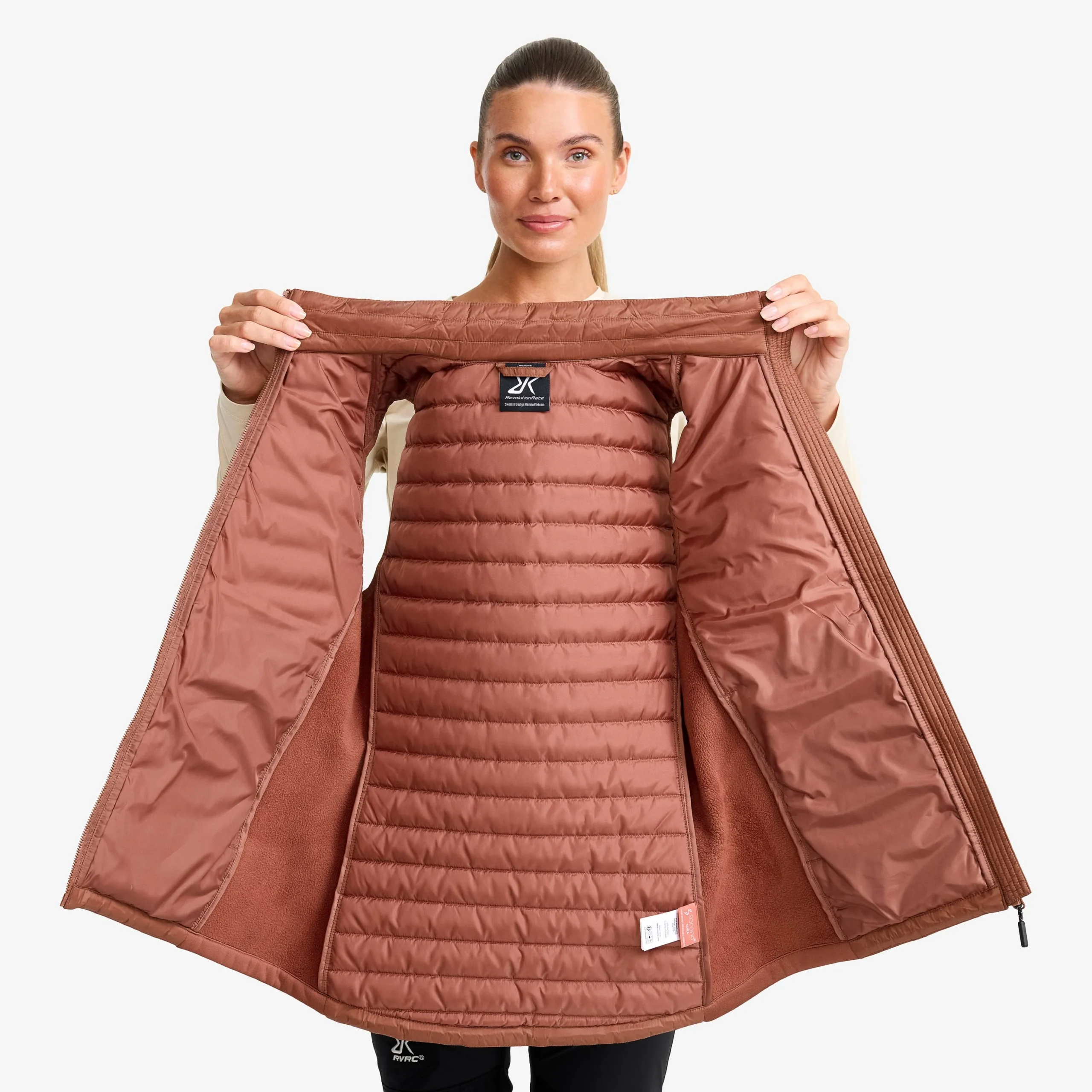 Radical Insulate Vest Damen Pink Mahogany