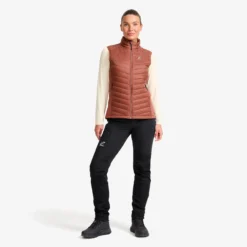 Radical Insulate Vest Damen Pink Mahogany