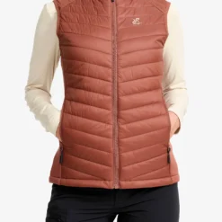 Radical Insulate Vest Damen Pink Mahogany