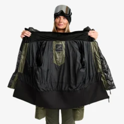 Raise Puffer Ski Jacket Damen Kambaba Green
